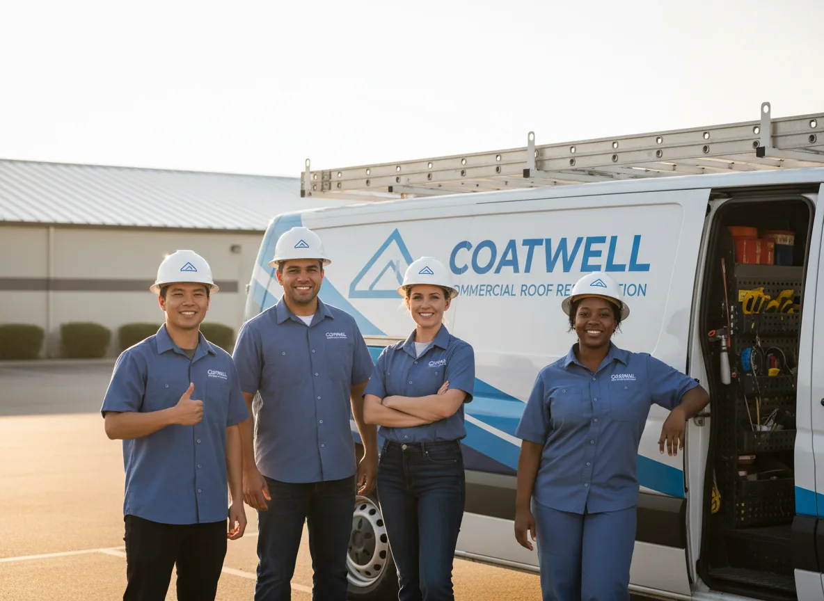 Commercial roof coating company in Venedocia, OH